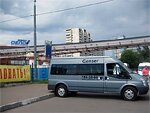 Бесплатный автобус Genser в пункт аренды автомобилей АрендаАвто-брн на ул.Добролюбова